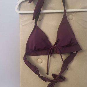 Victoria's Secret Purple Bikini Top Size Small Excellent Pre Owned Condition